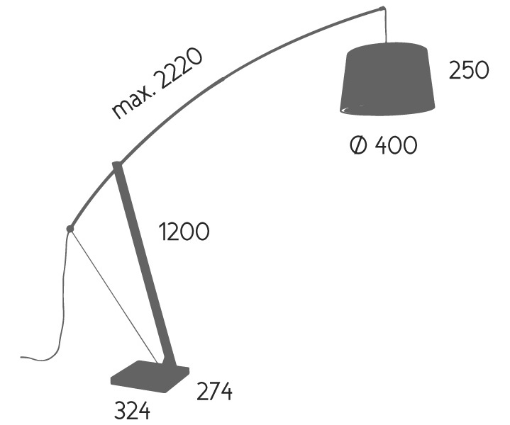 Lámpara de pie 1 - Imagen 3