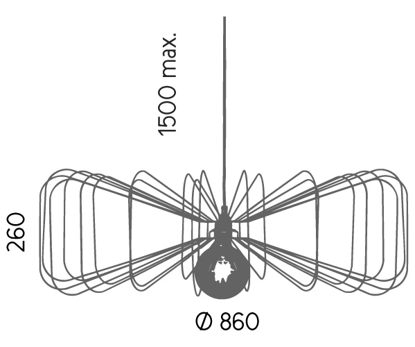 Lámpara de techo 4 | Muebles Toscana