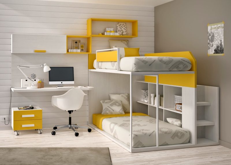Dormitorio juvenil 48 de Ros Muebles Toscana