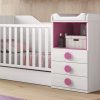 Dormitorio infantil con cuna convertible