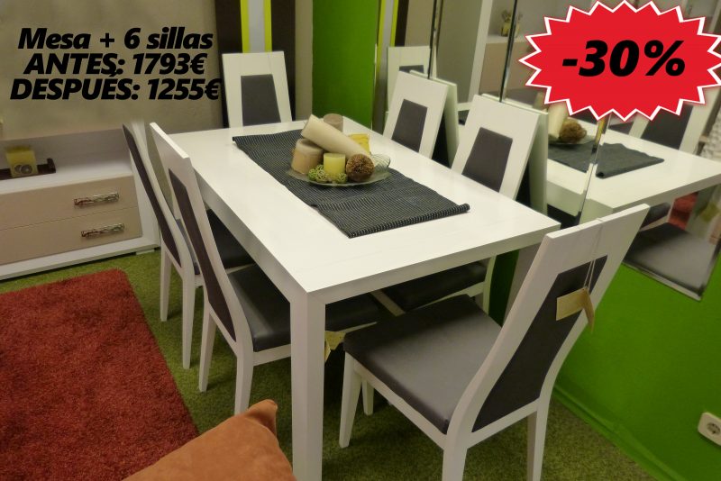 Conjunto de Mesa y sillas