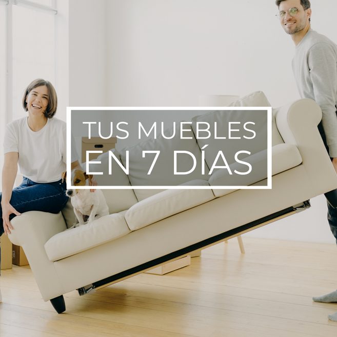 Tus muebles en 7 dias en Muebles Tosxana