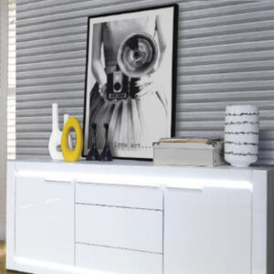 Aparador MODELO L-LIGHT blanco Muebles Toscana