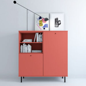 Aparador modular VITA 01 coral Muebles-Toscana