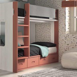 Cama litera Formas 202 Muebles Toscana