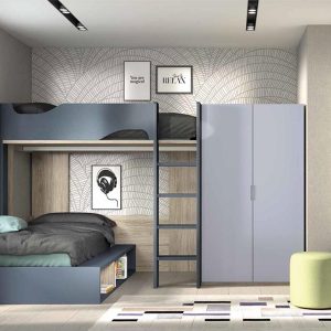 Cama litera Formas 208 Muebles Toscana