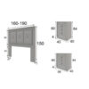 Dormitorio Franco Furniture MX73 - Image 2