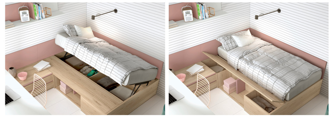 Cama nido Antaix-2-Muebles-Toscana