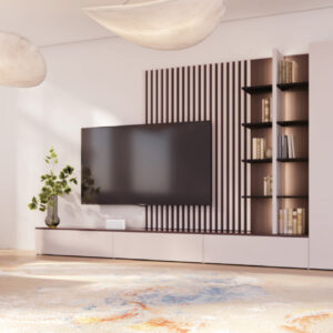 Mueble de salon EN CHAPA NATURAL 05