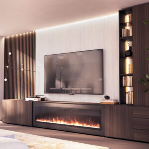 Mueble de salon EN CHAPA NATURAL 02