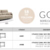 Sofá cama GOLD ITALIANO - Imagen 3