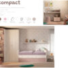 Cuna CONVERTIBLE COMPACT 34 - Imagen 2