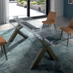 Mesa de comedor CRISTAL ASH
