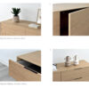 Mueble TV Nordic con patas - Image 4