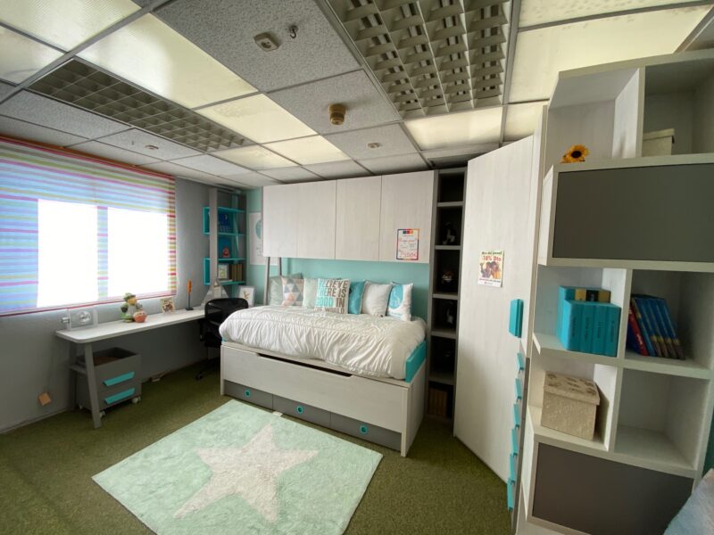 Dormitorio Juvenil con Puente Muebles Toscana