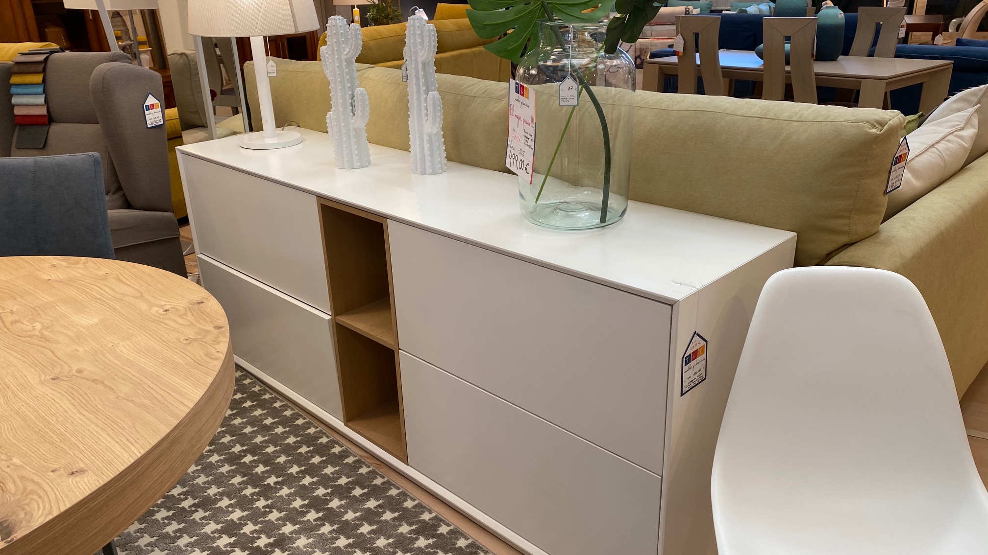 Aparador Blanco Mate | Muebles Toscana