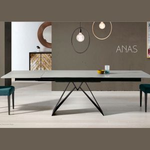 Mesa de comedor extensible Anas-de-Indesan_porcelanico_Muebles-Toscana