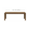 Mesa de comedor extensible Essens de Rodri Muebles Toscana