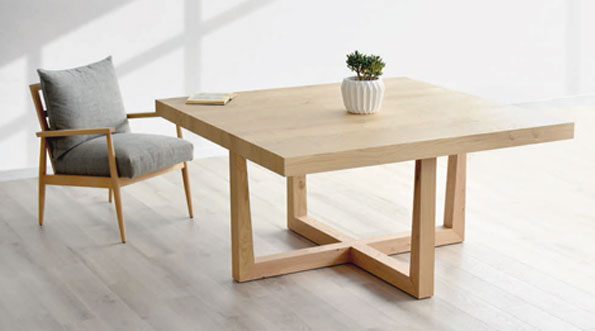 Mesa de comedor de estiloValnott nordico de muebles Toscana