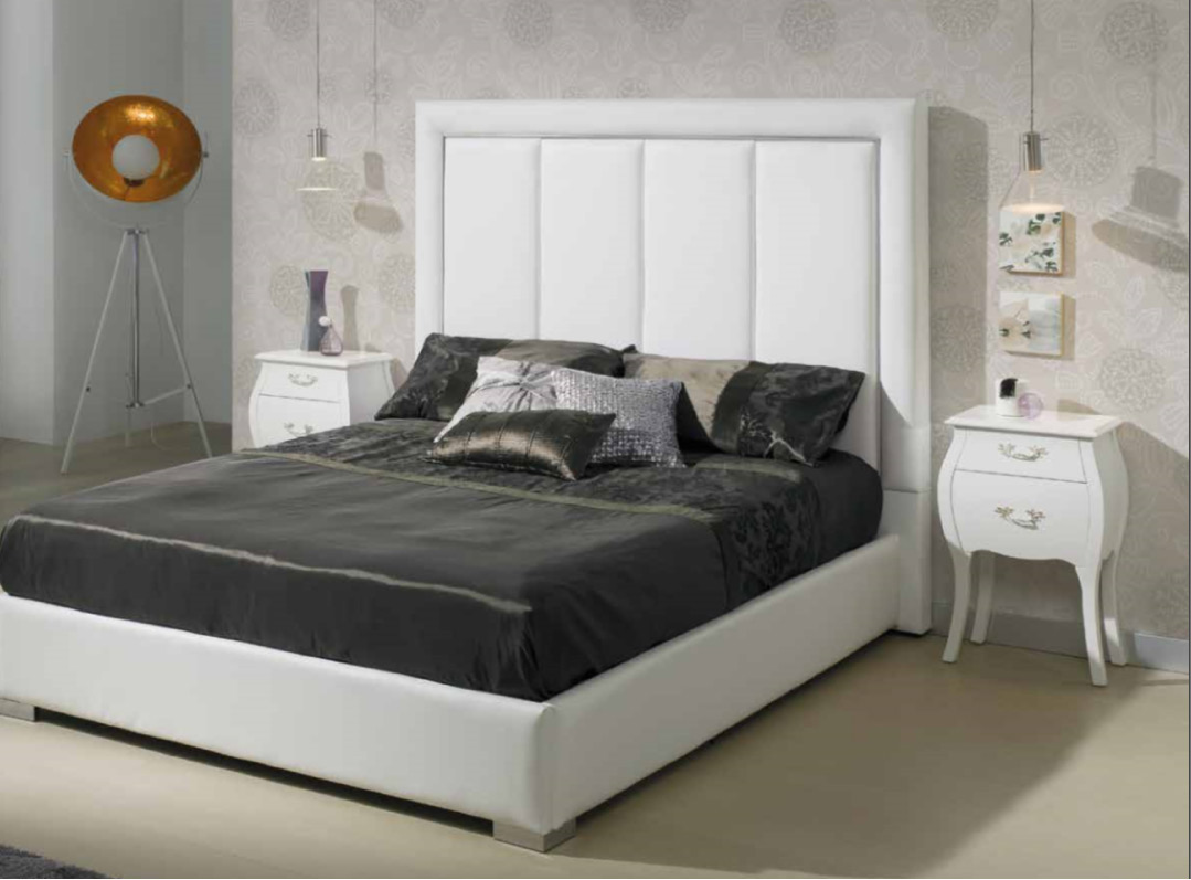 CAMA TAPIZADA MÓNICA | Muebles Toscana