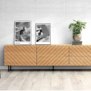 Mueble TV Forest roble de Kanem Muebles Toscana