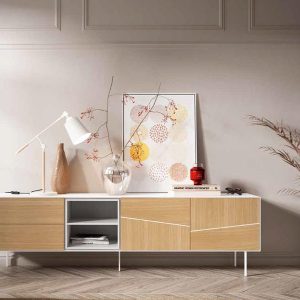 Mueble TV Ambiente 02 Somcasa Muebles Toscana.