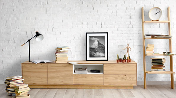 Mueble TV estilo nordico de muebles Toscana