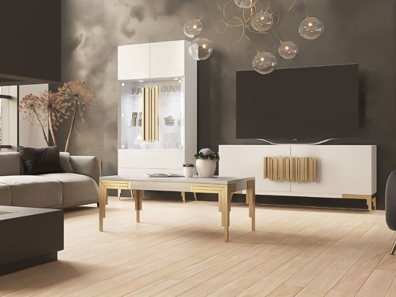 Muebles blanco metal Muebles toscana