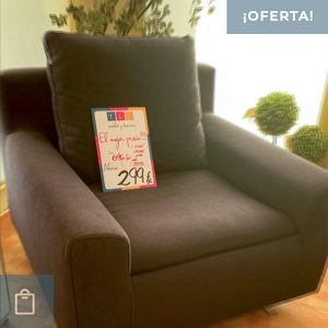 Sillon Black outlet muebles toscana