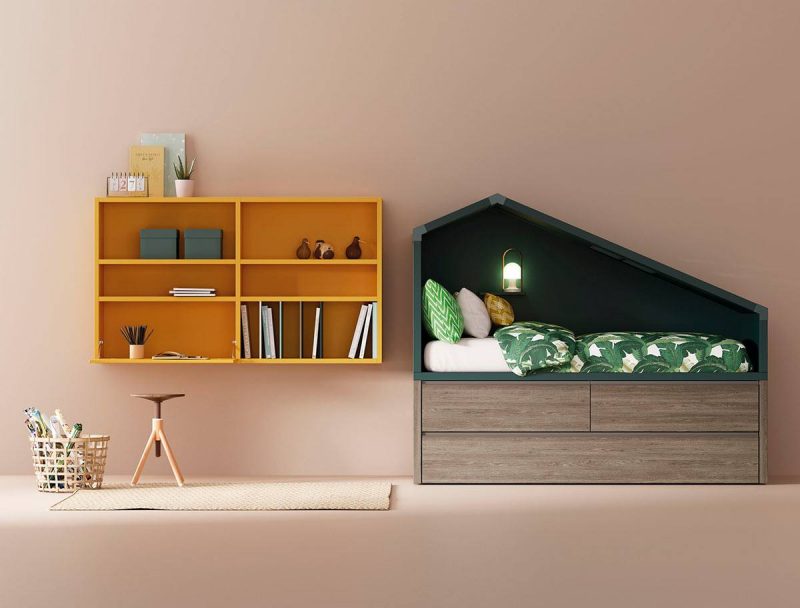 Dormitorio Compacto Cabaña de Lagrama Muebles Toscana