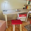 Dormitorio juvenil con litera, nido, armario y mesa de estudio - Image 4