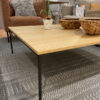 MESA DE CENTRO PATAS METÁLICAS - Imagen 2