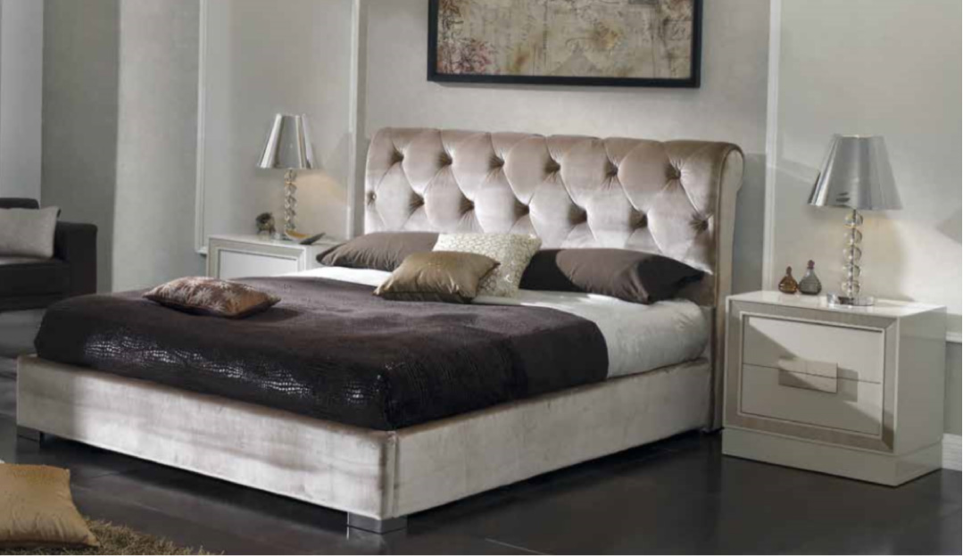 CAMA TAPIZADA MIRIAN | Muebles Toscana