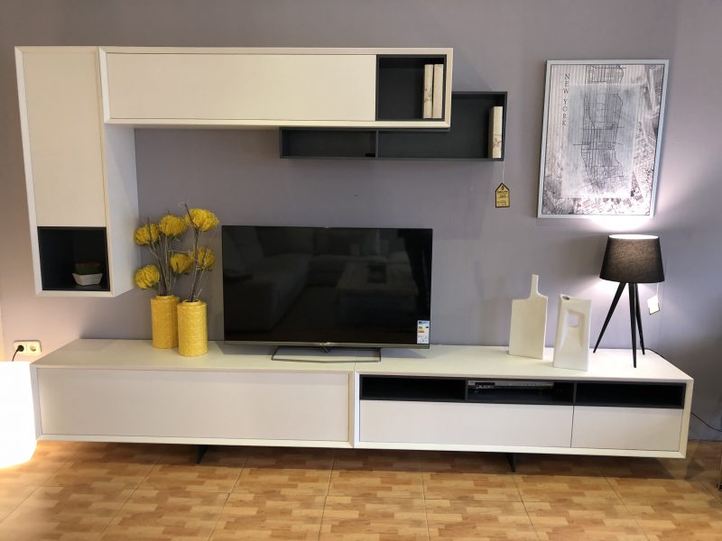 Mueble de salón apilable