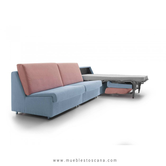 Sofá cama dos plazas modular Miño
